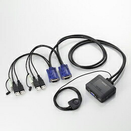 【尖んがり20倍】エレコム USBマイコンうつり変わり器 KVM-KUS