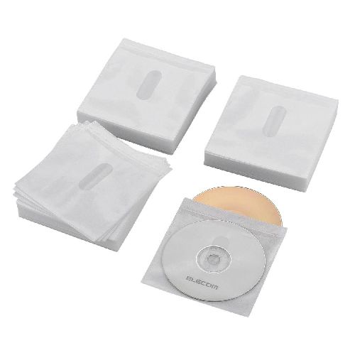 【ポイント20倍】エレコム Blu-ray・CD・DVD対応不織布ケース タイトルカード CCD-NIWB240WH 4,898円