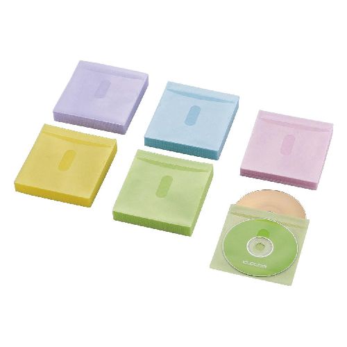 【ポイント20倍】エレコム Blu-ray・CD・DVD対応不織布ケース タイトルカード CCD-NIWB240ASO