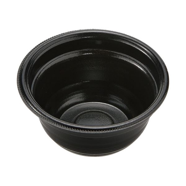 【ポイント20倍】(まとめ）エフピコチューパ MFP極み丼-360S本体 黒 CP630283 1パック（30枚）【×10セット】