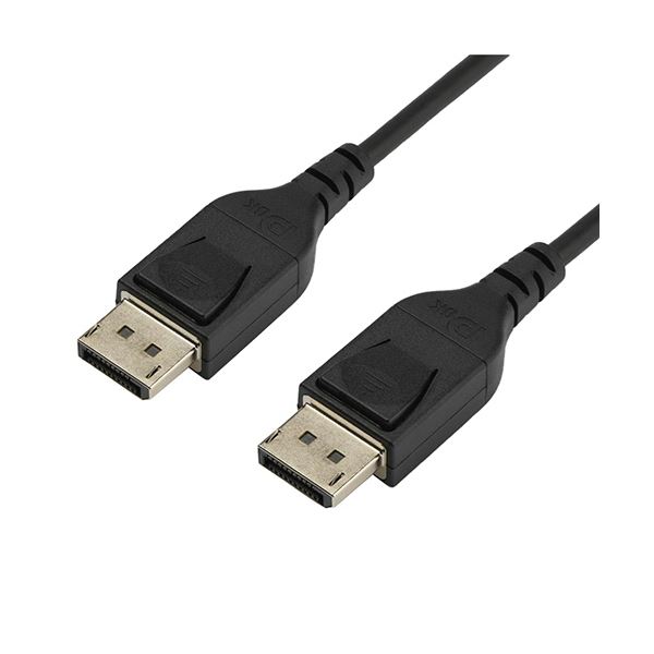 【尖んがり20倍】StarTech.com DisplayPort1.4有線テレビ 黒いこと 2m 雄／雄 8K相応う DP14MM2M 1本