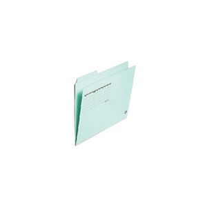 【尖んがり20倍】（まとめ）足し加える カットフォルダー 3山 FL-063IF A4 青 3枚【×20仕かける】