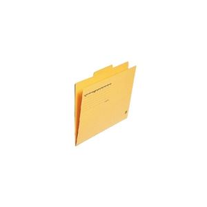 【尖んがり20倍】（まとめ）足し加える カットフォルダー 3山 FL-063IF A4 黄 3枚【×20仕かける】