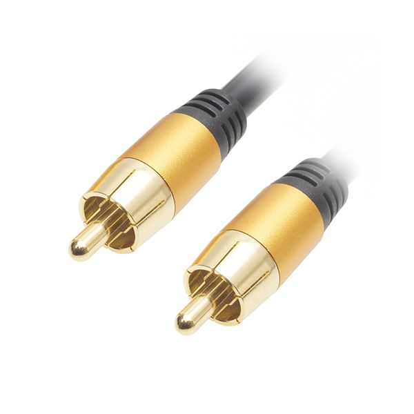 【尖んがり20倍】【5仕掛ける】 ホーリック RCAサブウーファーケーブル 1m RC10-798GBX5