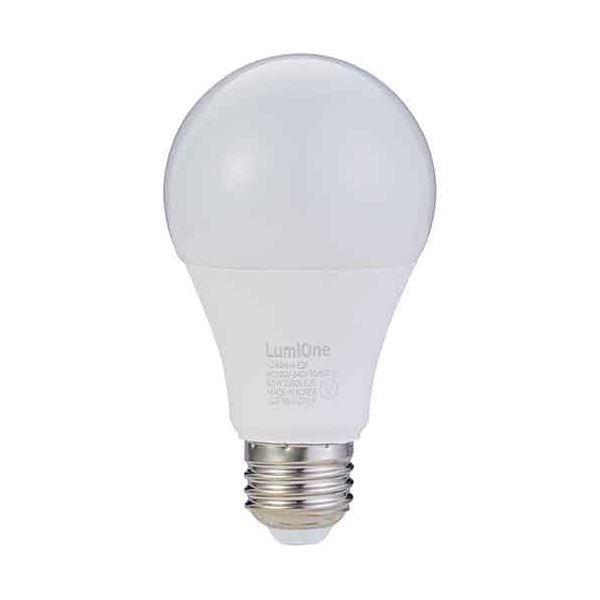 （まとめ） インターテクノロジー LED電球 一般形 E26口金 8.5W 5000K 昼白色 LDA9N-H-E26 1個 【×5セット】