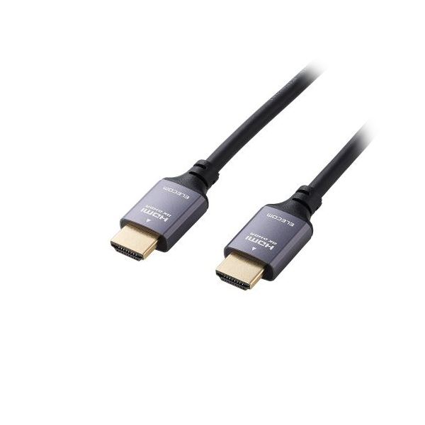 【尖んがり20倍】エレコム ウルトラハイスピードHDMI（R）有線テレビ 2m 黒いこと GM-固定ディスク21E20BK