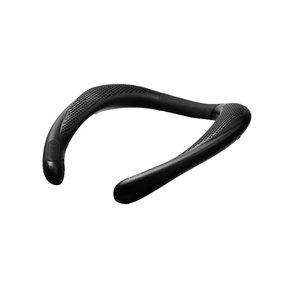 【マラソンでポイント最大47.5倍】サンワダイレクトウェアラブルネックスピーカー Bluetooth接続 IPX5 MP3再生機能つき 400-SP085 1個｜インテリアの壱番館