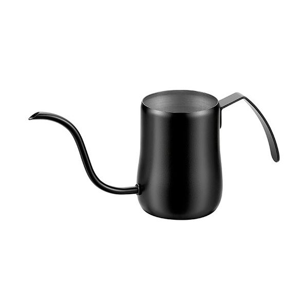 【尖んがり20倍】よこやま 燕熟の技 コーヒードリップポット420ml 黒いこと EJC-500