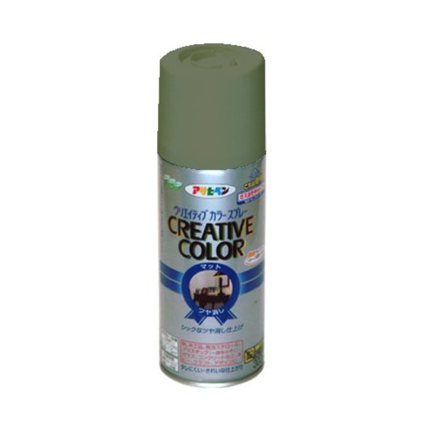 【ポイント20倍】クリエイティブカラースプレー 06スモーキーグリーン 300ML【5個セット】【代引不可】