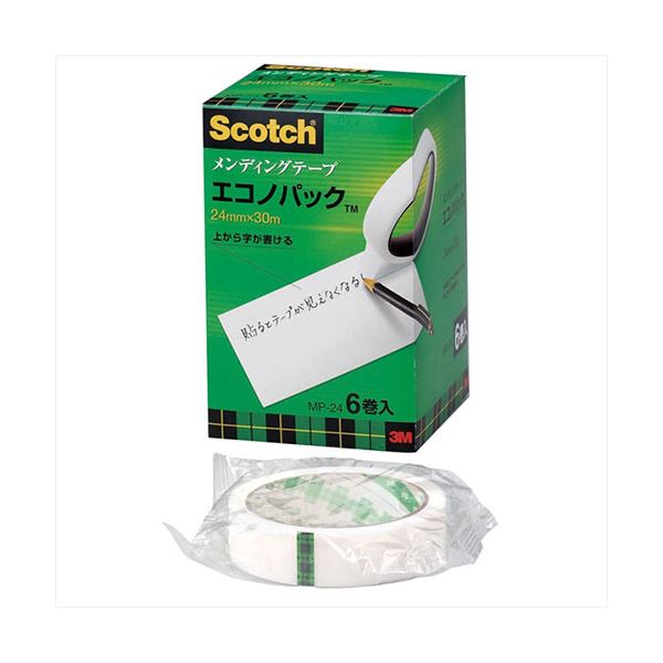 【百貨店SALEでP最大限度47倍】3M Scotch スコッチウイスキー メンディングテープエコノパック 24粍 3M-MP-24