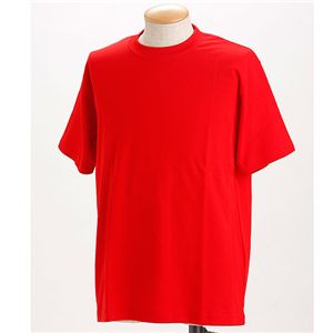 【ポイント20倍】ドライメッシュTシャツ 2枚セット 白+レッド JMサイズ