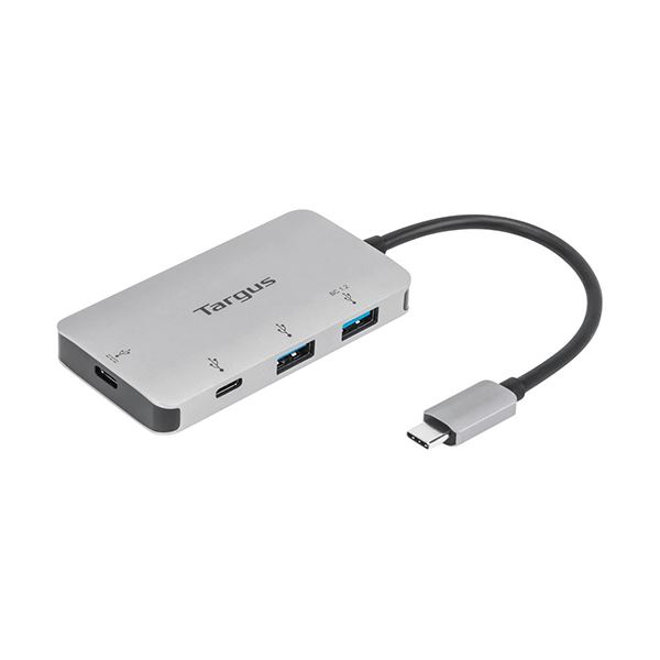 【尖んがり20倍】Targus USB-Cマルチポートこしき 100W PD通り手形スルー申し受ける相応う しろがね色 ACH228 1個