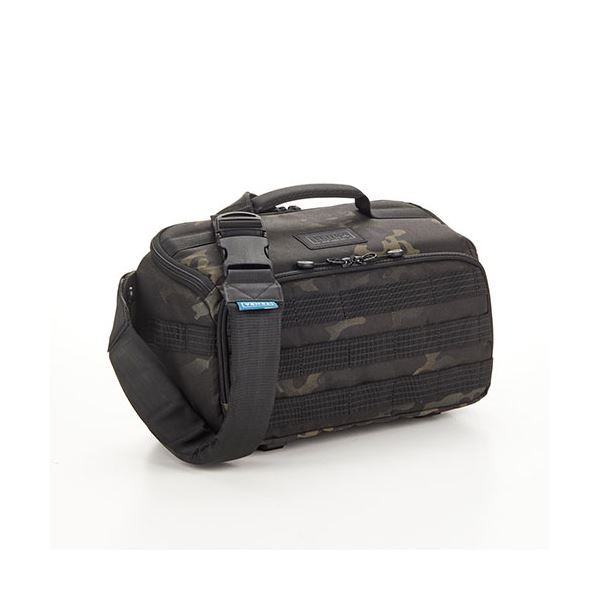 【尖んがり20倍】TENBA Axis v2 6L Sling Bag MultiCam Black V637-763 黒いこと化けの皮