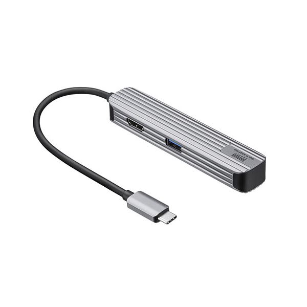 【ポイント20倍】サンワサプライ USB Type-Cマルチ変換アダプタ（HDMI+カードリーダー付） USB-3TCHC5S