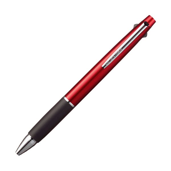 【ポイント20倍】(まとめ)三菱鉛筆 ジェットストリーム3色ボールペン 0.7mm (軸色:ボルドー) SXE380007.65 1本【×10セット】