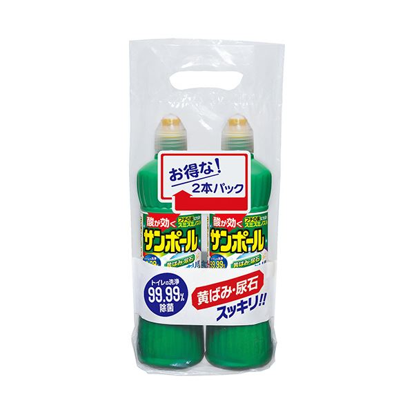 【ポイント20倍】（まとめ） 大日本除蟲菊KINCHO サンポール 500ml 1パック（2本） 【×10セット】
