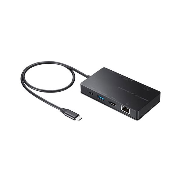 【尖んがり20倍】サンワサプライ USB Type-C 縛ステイション USB-DKM3BK