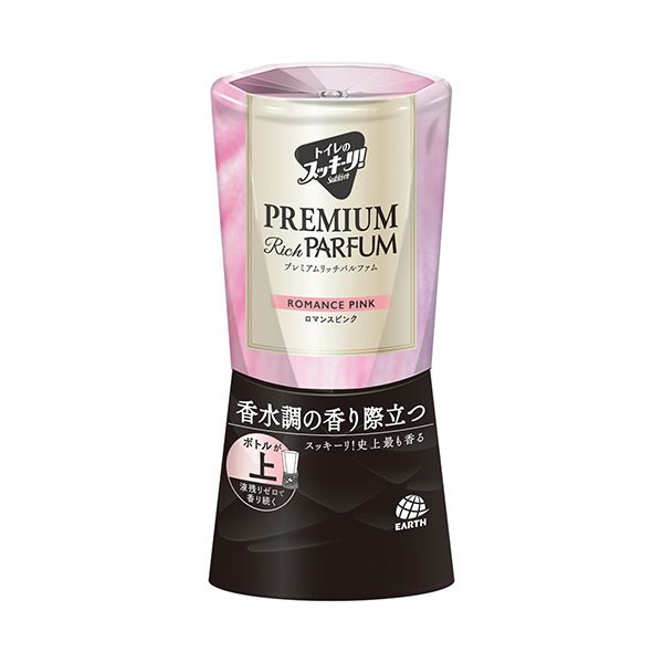 【尖んがり20倍】（まとめ） アース製薬幼児用便器のスッキーリ！ プレミアムリッチパルファム 恋愛関係サクラ色 400ml 1個 【×10書き割り】