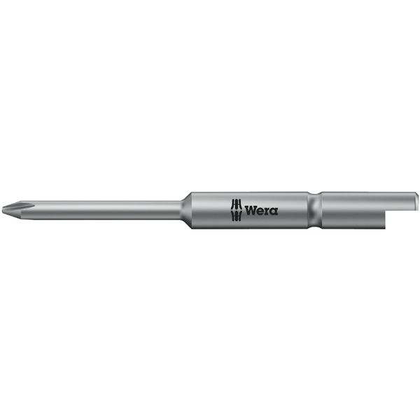 【ポイント20倍】WERA ヴェラ マイクロスティクス用 ドライバービット 差込4mmハーフムーン 刃先1 全長44mm 066854｜インテリアの壱番館
