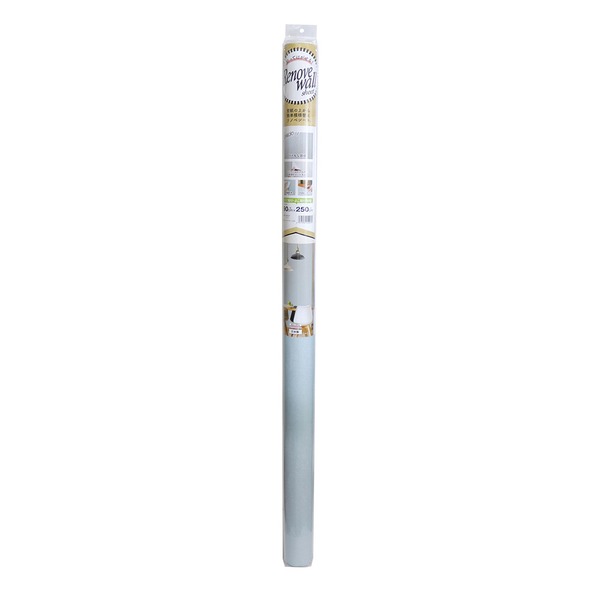 【ポイント20倍】壁紙シート 約90×250cm ライトブルー 防水加工 お手入れ簡単 貼り直し可 壁紙模様替えシート リビング 賃貸 DIY リノベ【代引不可】