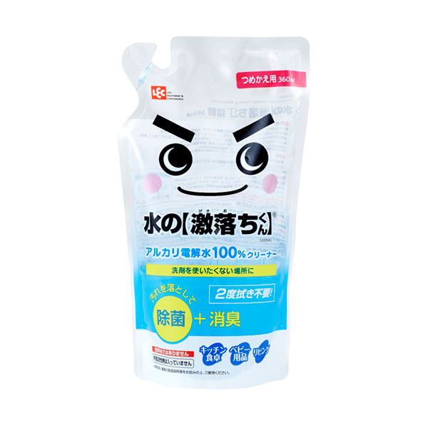 【尖んがり20倍】【10仕掛ける】 レック 水の【激挙げ句の果てくん】詰替360ml S00545X10