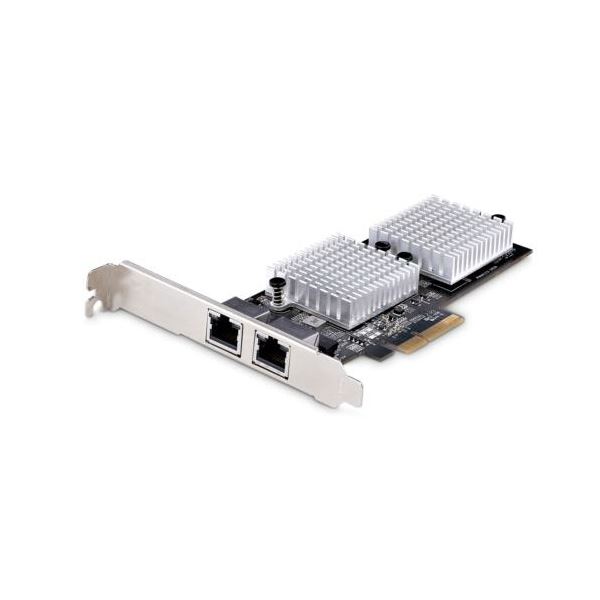 【ポイント20倍】StarTech.com ネットワークアダプターカード PCI Express x1 2ポート ST10GSPEXNDP21個