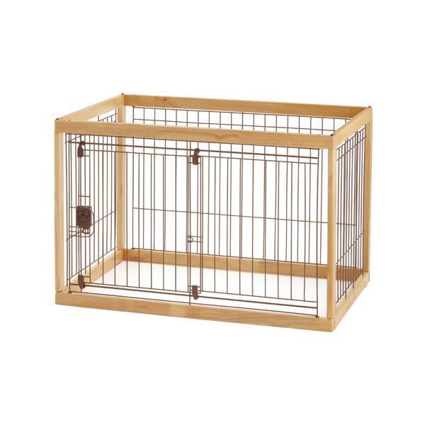 【ポイント20倍】木製ペットサークル 90-60 ナチュラル (ペット住関連用品/ケイジ・サークル)