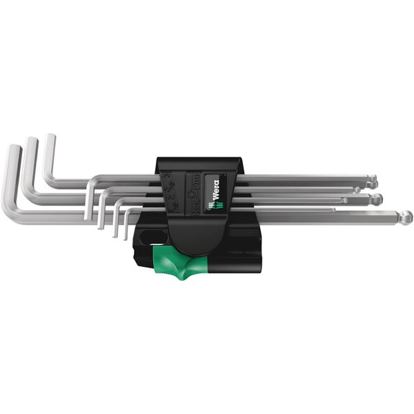 【マラソンでP最大49倍】WERA ヴェラ ヘックスプラス L型 キーレンチ 7本組セット 1.5mm-6mm入り 022101 工具 ツール DIY 作業工具 道具 レンチ