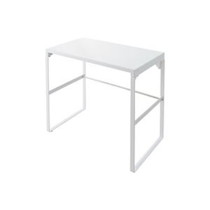 【クーポン券別れ別れ中】（まとめ）LIHITLAB 机上台390粍 トール印字機 A-7335-0 白【×3仕掛ける】