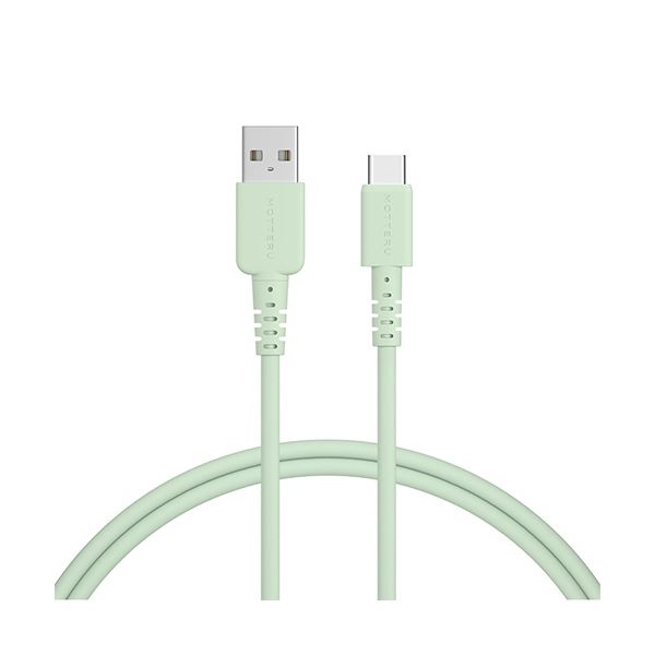 【尖んがり20倍】（まとめ） オウルテックMOTTERU A to C ケイ素樹脂有線テレビ ピスタチオ 1m MOT-SCBACG100-なおなお書き 1本 【×3書き割り】
