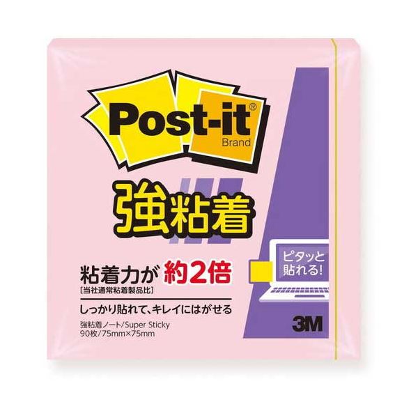 【ポイント20倍】【まとめ】 スリーエム ジャパン Post-it強粘着654SS-RPP ピンク 【&times;10セット】｜インテリアの壱番館 6,776円