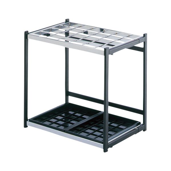 【クーポン券別れ別れ中】テラモト 折りたたみ式傘立てA型 UB-280-224-0 1台 【お役目用】