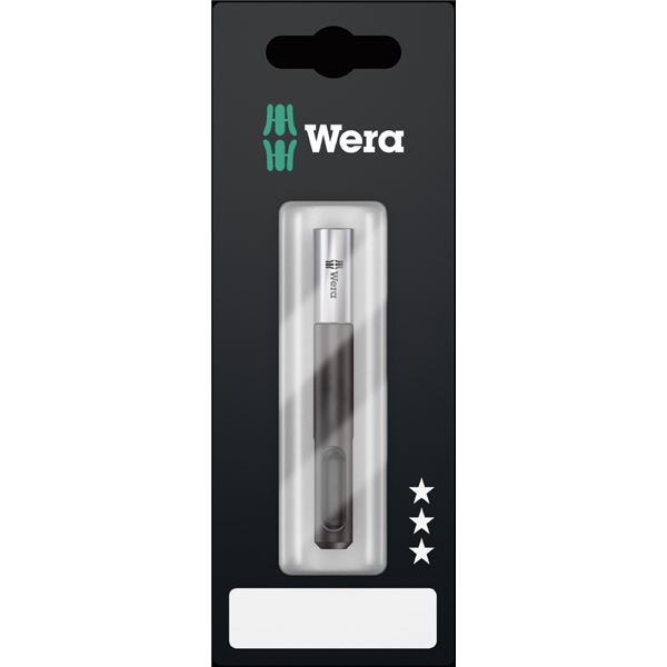 【尖んがり20倍】WERA ヴェラ 磁石付 SDSつけ加える用ビット保持者 差込6.35粍 全長79粍 134397