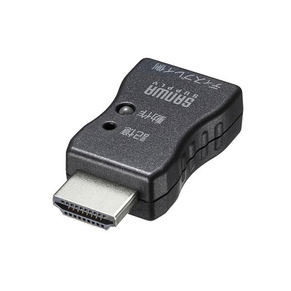【尖んがり20倍】サンワサプライ EDID守りつづける器（HDMI用） VGA-EDID