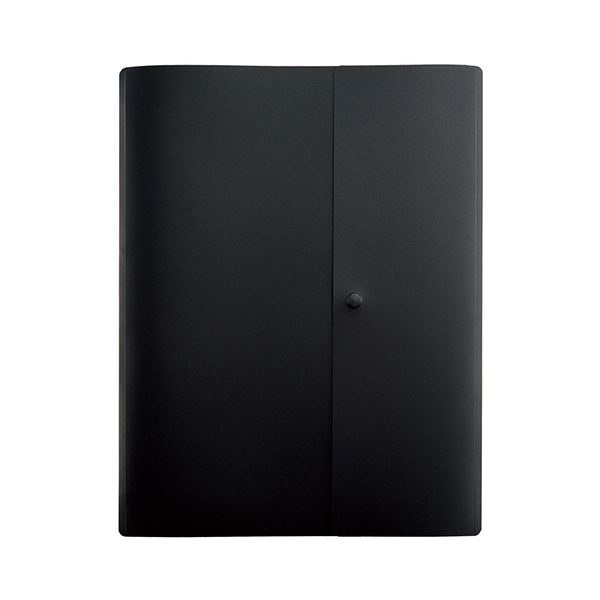 【ポイント20倍】（まとめ） リヒトラブ Noir×noirポケットホルダー A4タテ 10ポケット F-5907 1冊 【×3セット】