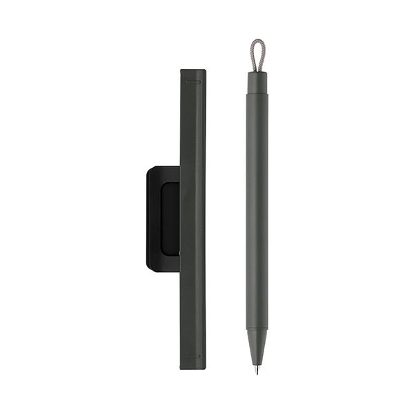 【ポイント20倍】（まとめ） ゼブラノートホルダー付ジェルボールペン ピタン 0.5mm 黒 （軸色：ブラック） P-JJ115-BK 1本 【×2セット】