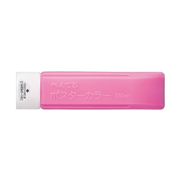 【尖んがり20倍】（まとめ） ぺんてる えのぐテンペラ（位置付け用） 単色 230mL ももいろ YNG3T15 1本 【×5書き割り】