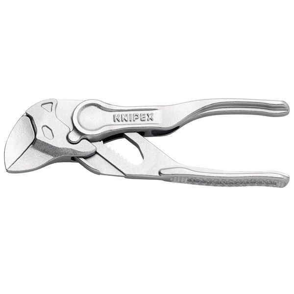 【マラソンでP最大49倍】KNIPEX クニペックス プライヤーレンチ XS エンボス加工 全長100mm 8604-100 工具 ツール DIY 作業工具