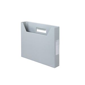 【クーポン券別れ別れ中】（まとめ）つけ加える ボックスファイルスリム FL-022BF A4 SLG【×20仕掛ける】