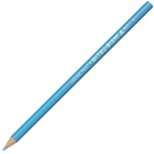 【ポイント20倍】（まとめ）三菱鉛筆 色鉛筆 K880.8 みず 12本 【×5セット】