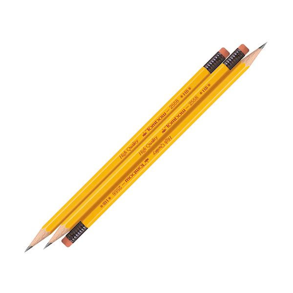 【ポイント20倍】（まとめ）トンボ鉛筆 ゴム付鉛筆 2558 HBキャップ付 ACB-360 1パック(3本)【×30セット】