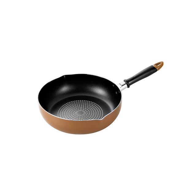 【ポイント20倍】来栖けい IH対応 深型両口フライパン28cm KKCH-403S