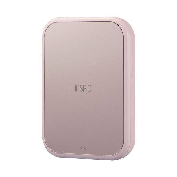 【尖んがり20倍】キヤノンスマホ専用ミニフォトプリンターiNSPiC PV-223-PK さくら色 5452C014 1台