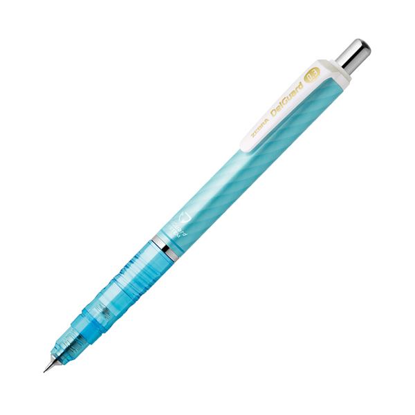 【ポイント20倍】ゼブラシャープペンシル デルガード 0.3mm （軸色：ルミナスブルー） P-MAS85-N2-LMB 1セット（10本）｜インテリアの壱番館