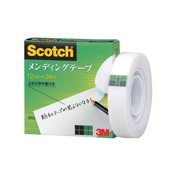 【百貨店SALEでP最大限度47倍】【10個仕掛ける】 3M Scotch スコッチウイスキー メンディングテープ 12粍 紙箱入 3M-810-1-12X10