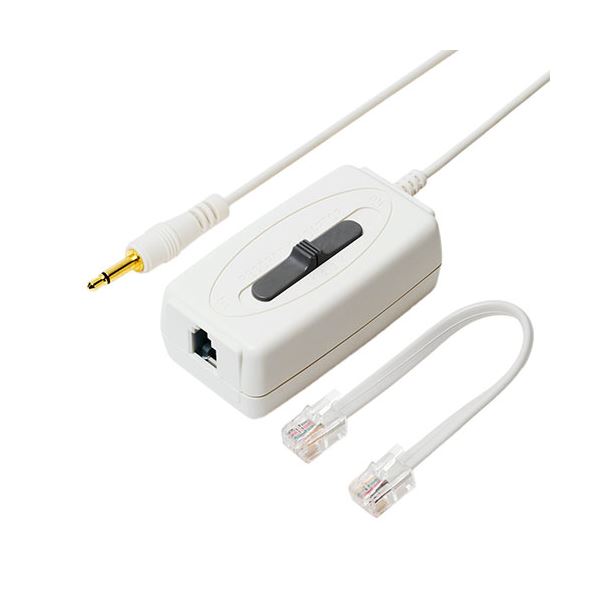 【ポイント20倍】MCO 通話録音アダプタ 受話器用 DSP-H44／WH