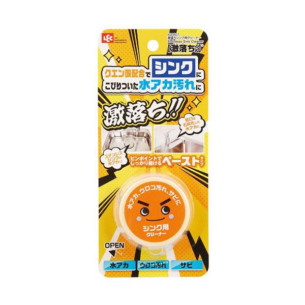 【ポイント20倍】【5セット】 レック 激落ちくん シンク用 クリーナー K00507X5
