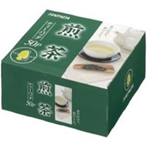 【マラソンでP最大49倍】（まとめ）ハラダ製茶販売 徳用煎茶ティーバッグ 50p／1箱【×10セット】【代引不可】 12,792円