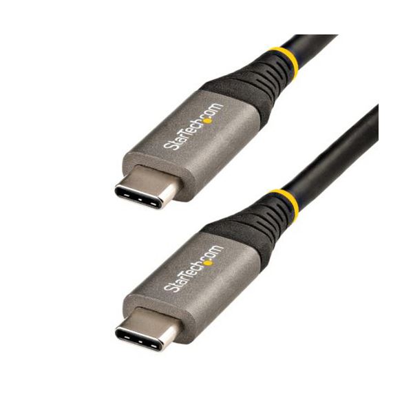 【尖んがり20倍】StarTech.com USB-C - USB-C 有線テレビ 2m USB 3.1（3.2Gen1）5Gbps／100W（5A）PD USB315CCV2M 1本