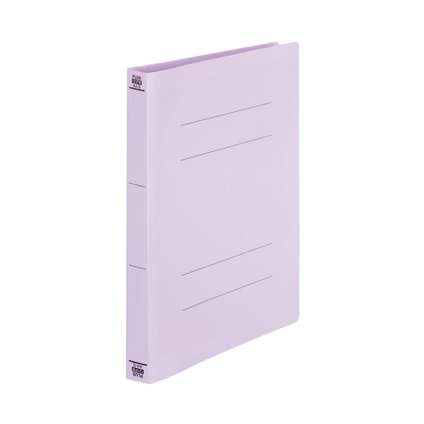 【ポイント20倍】【まとめ】 プラス PPフラットFILE A4S厚綴No.121PW VL 1冊 【×20セット】